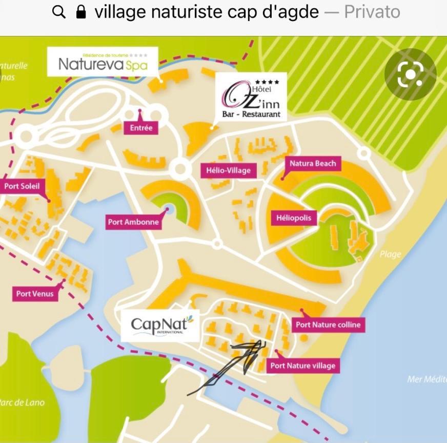 Villa Naturiste Port Nature Agde Buitenkant foto